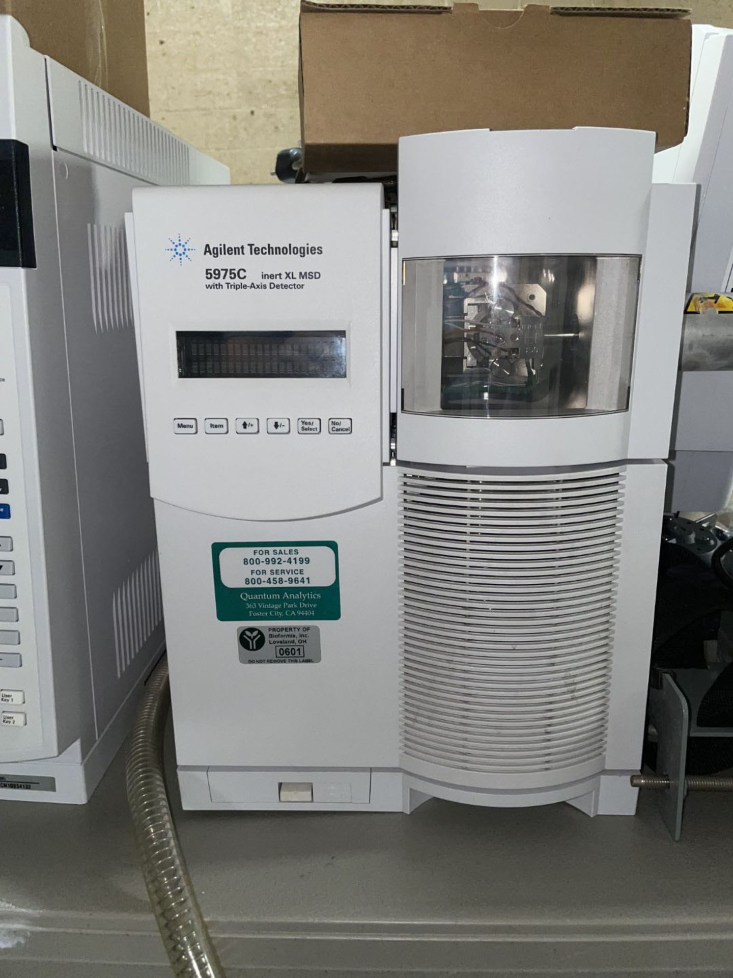 Agilent 7890A Gas Chromatograph with AutoSampler - Image 8 of 14