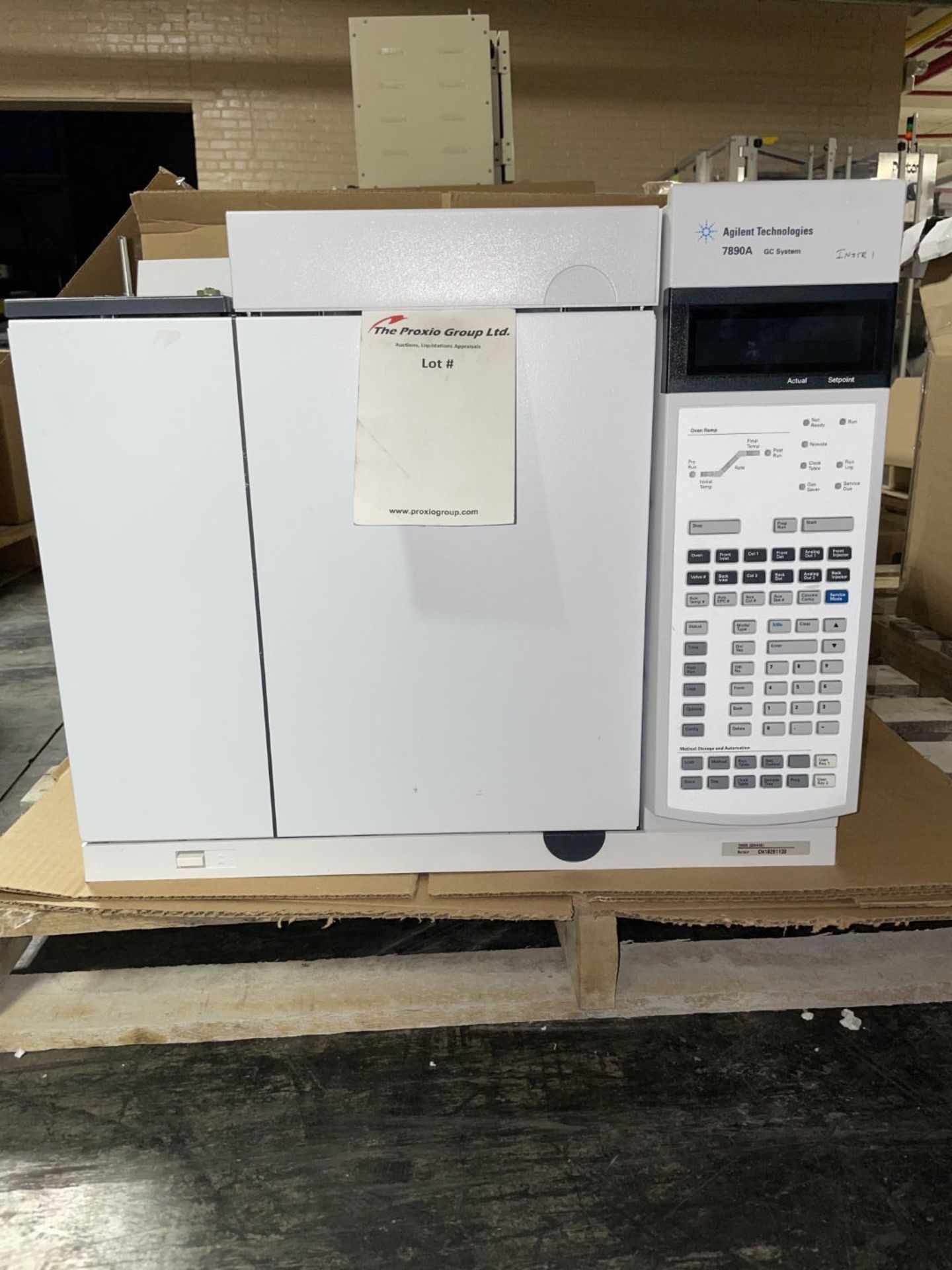 Agilent 7890A Gas Chromatograph