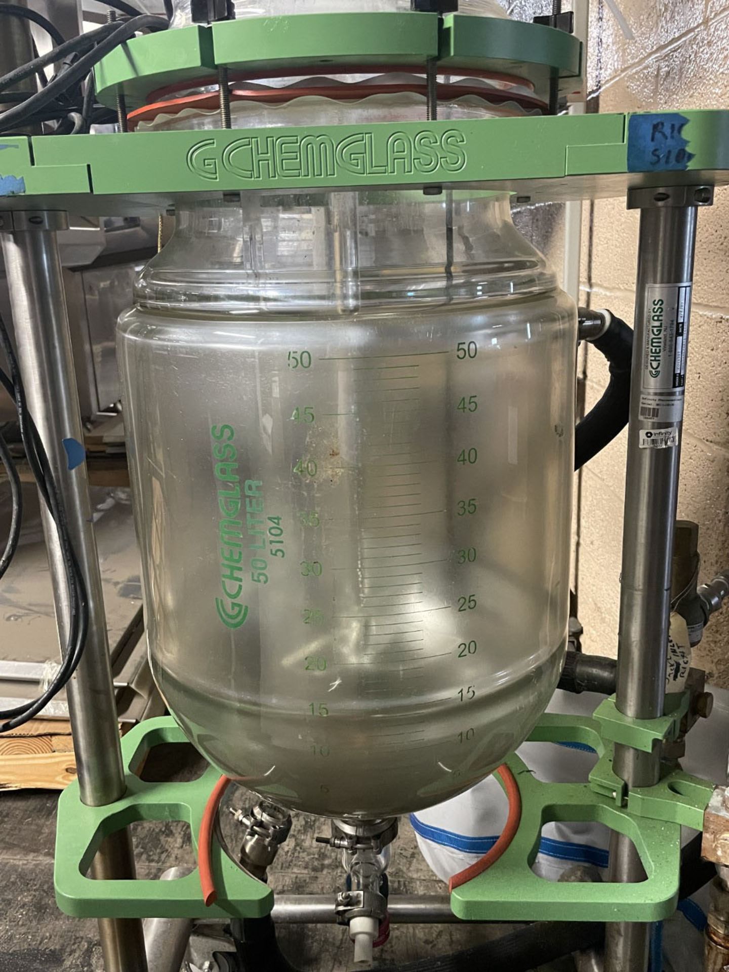 20 Gal Chemglass Reactor - Image 3 of 5