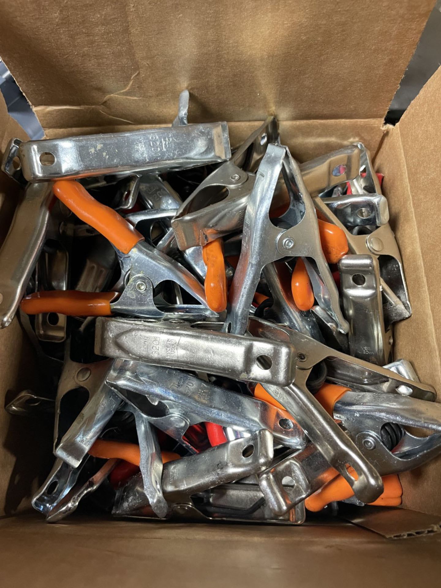 Lot of Laboratory Tube Clamps