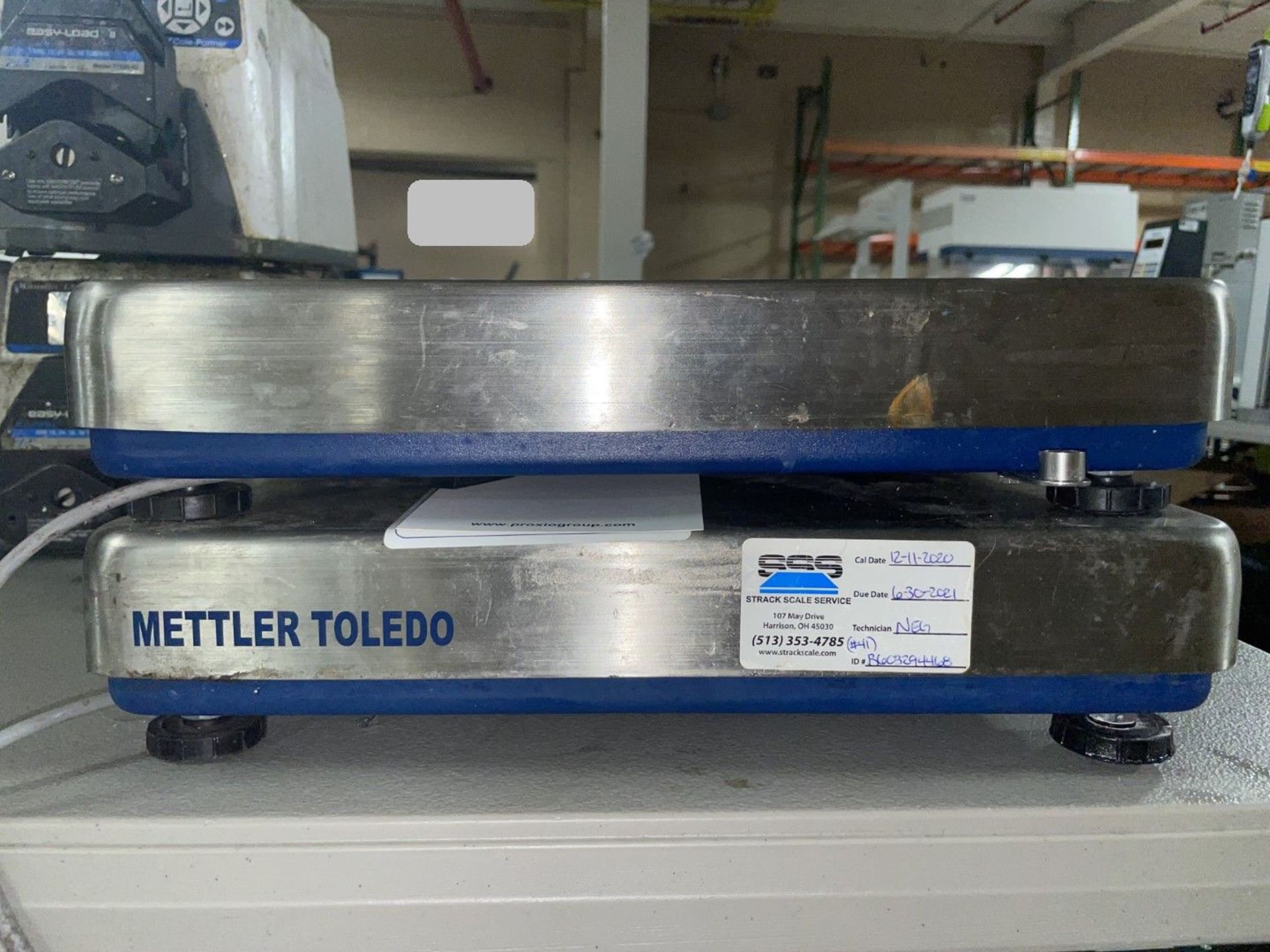 lot of (2) Mettler Toledo Platform Scales, model PBA6X5-DB30.