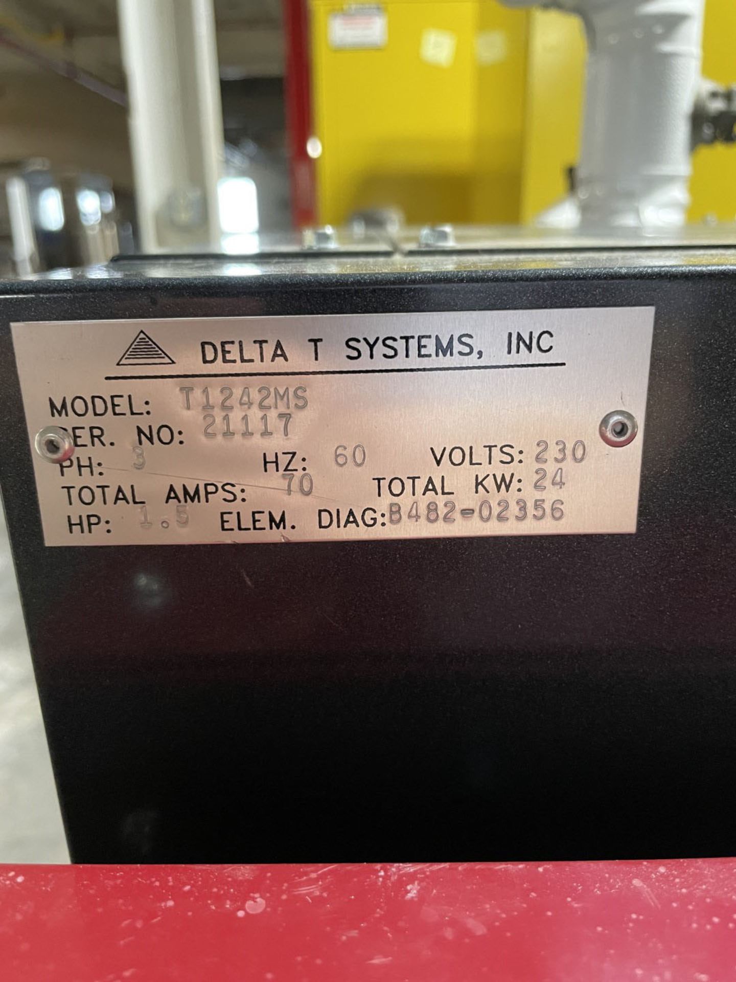 24 kw Delta T oil heater, model T1242MS. - Image 2 of 5
