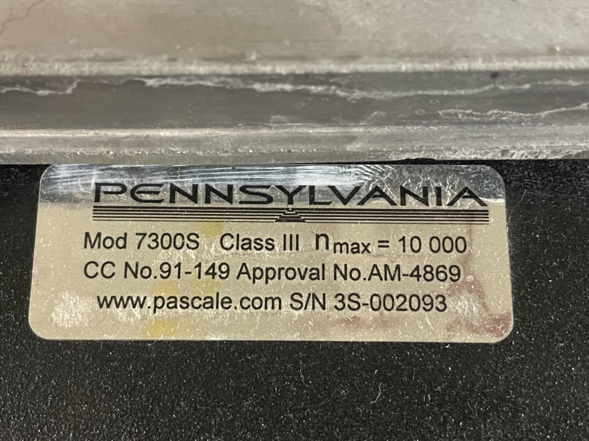 Pennsylvania platform scale, model 7300S. - Image 2 of 5