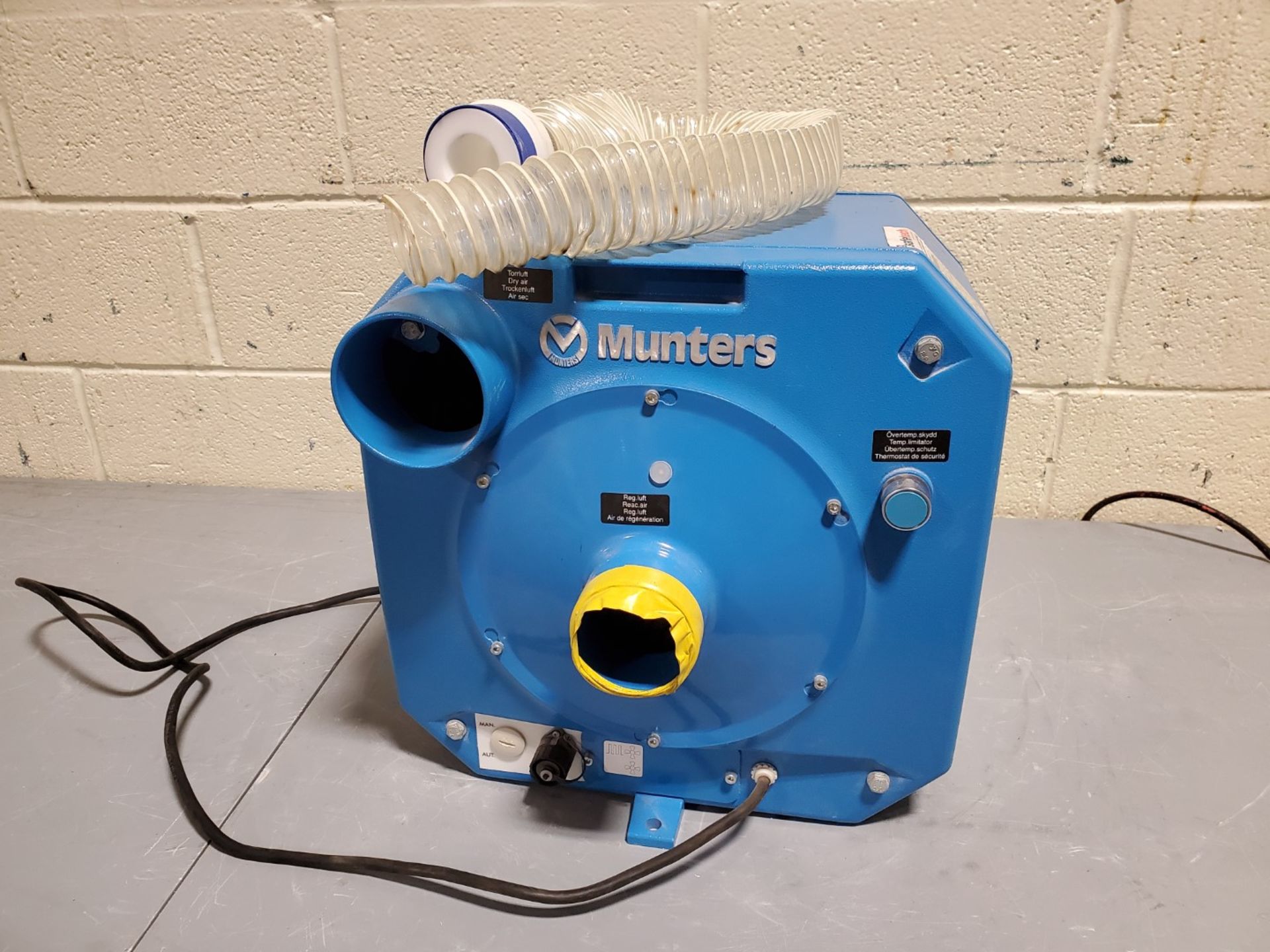 Munters Small Dessicant Dehumidifier, Model M120