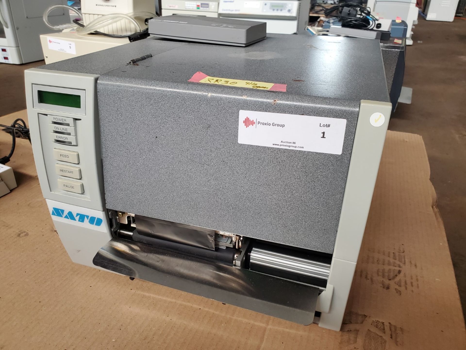 TEC SATO Barcode Printer, model B-SX4T-GS10-QQ-US