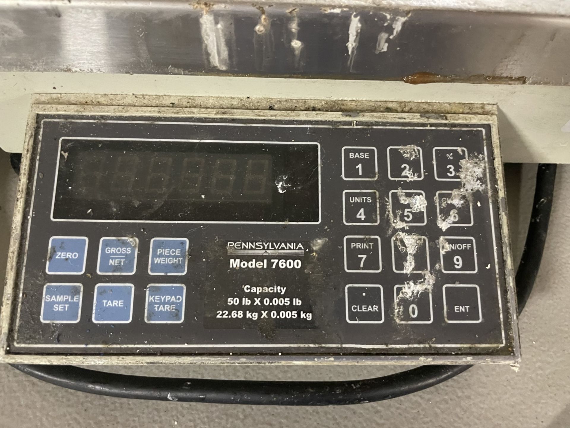 Pennsylvania Platform Scale, Model 7600S, 50 lb capacity. - Image 3 of 3