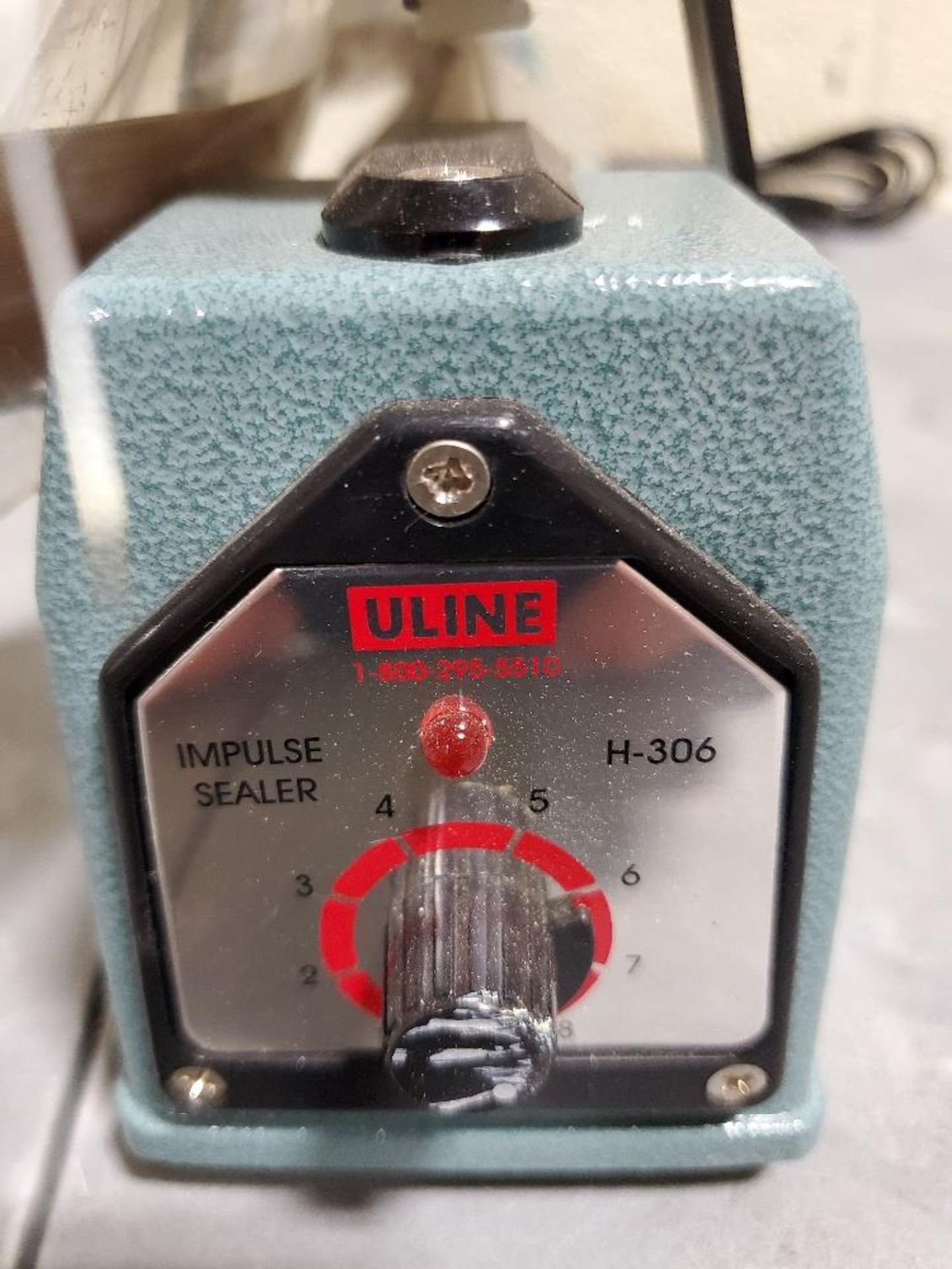 Uline H-306 Impulse Sealer, model KF-400H, 670 watts, 120 volts. - Image 2 of 4