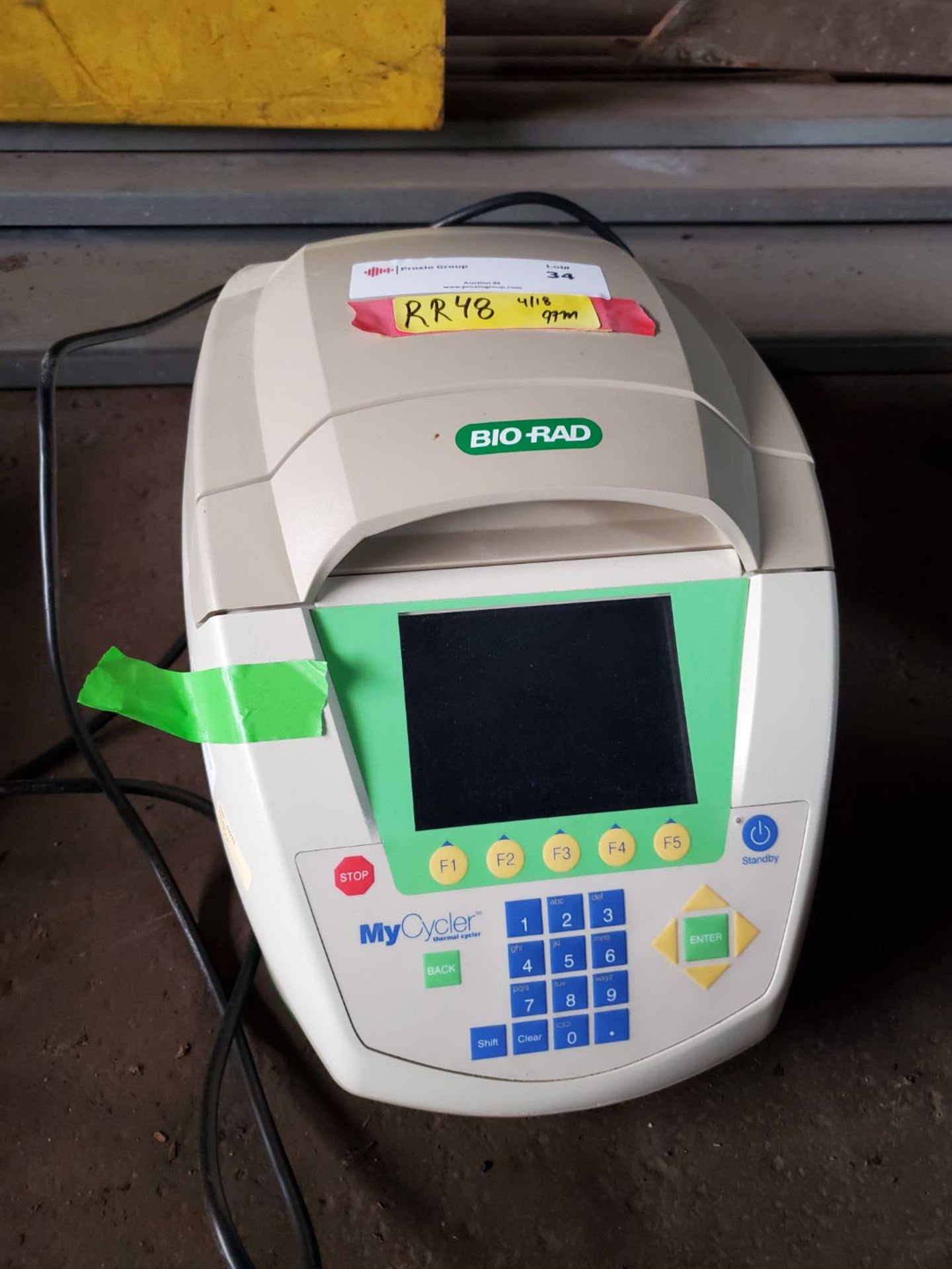 Bio-Rad Thermal Cycler, model MyCycler, 120/240 volt, serial# 563BR1402.