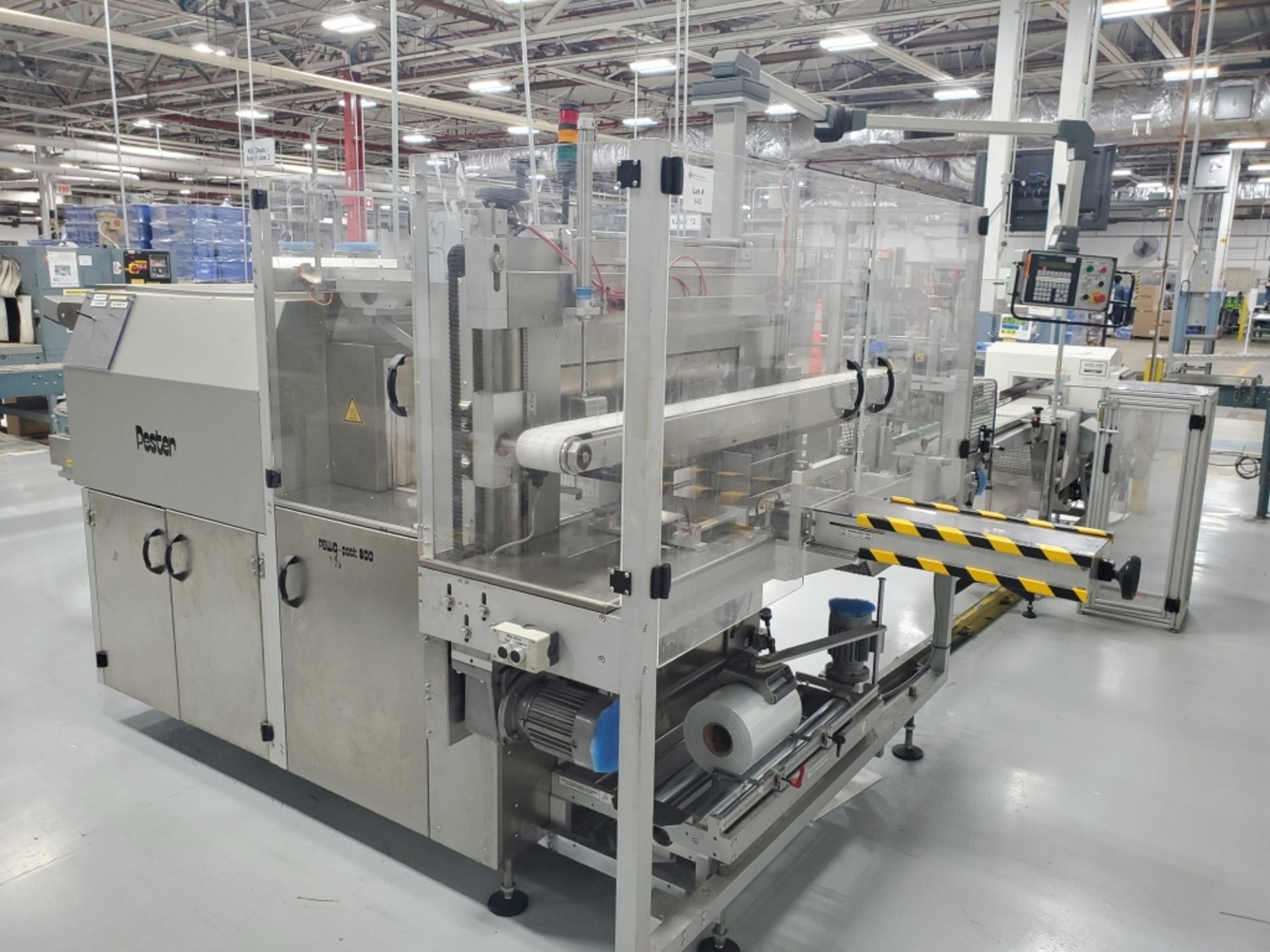 Pester PEWO-PACK 800 Bundling / Multipack Shrink Wrap Packaging Line sn 10183B 480V, 3ph, 60Hz - Image 2 of 7