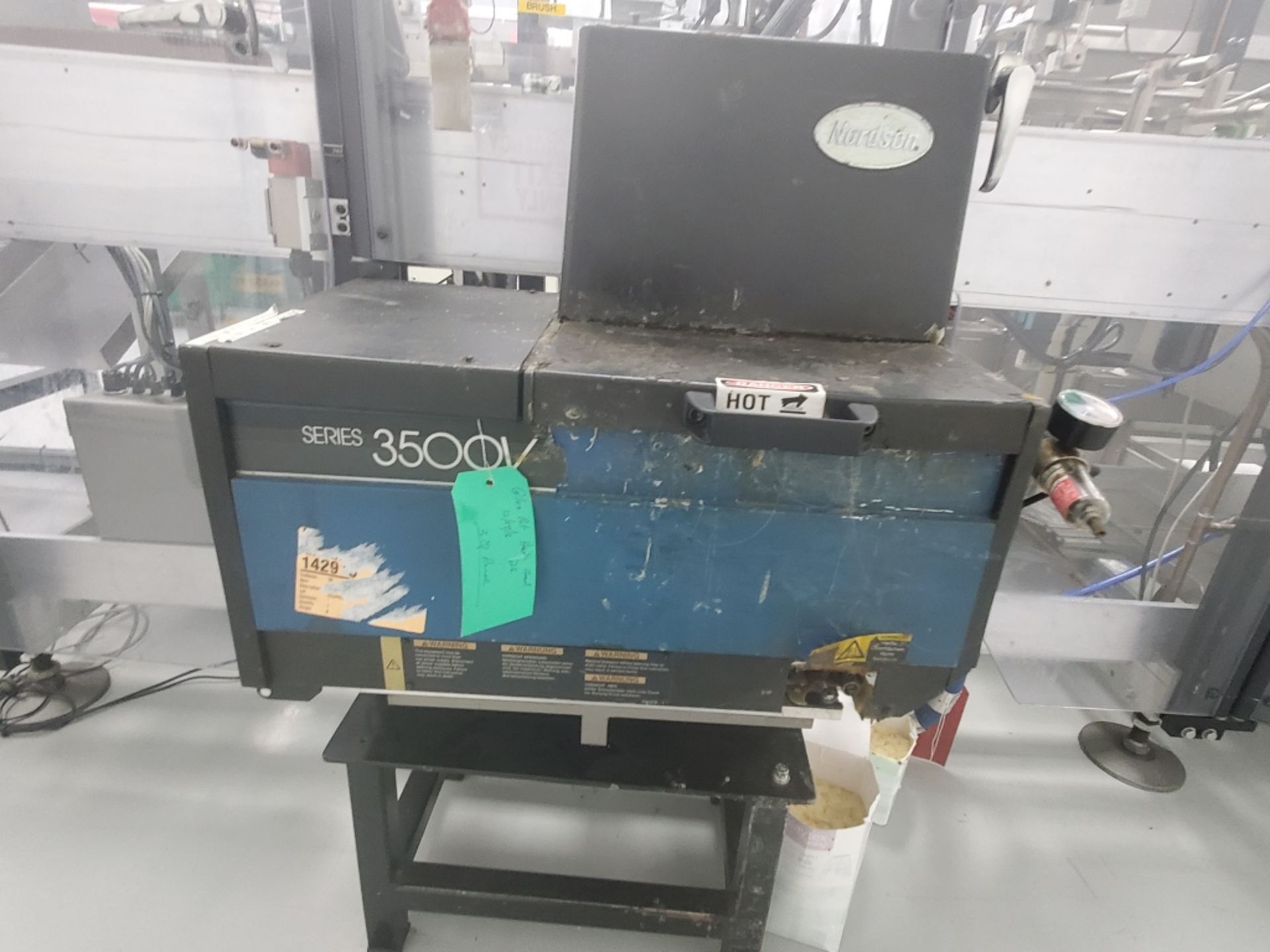 Langen Model MC-IMA Horizontal Cartoner 480V, 3ph, 60Hz sn 11-204/25-103 w/ Nordson Series - Image 5 of 12