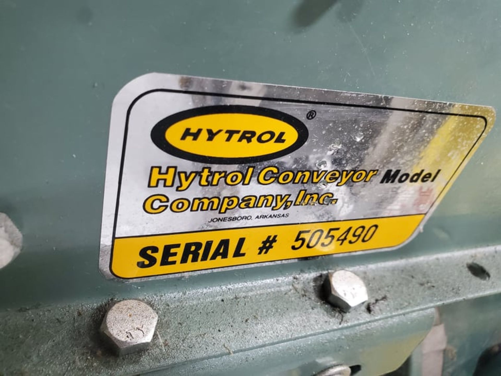 Hytrol 16" x 120" Powered Roller Conveyor - Image 2 of 2