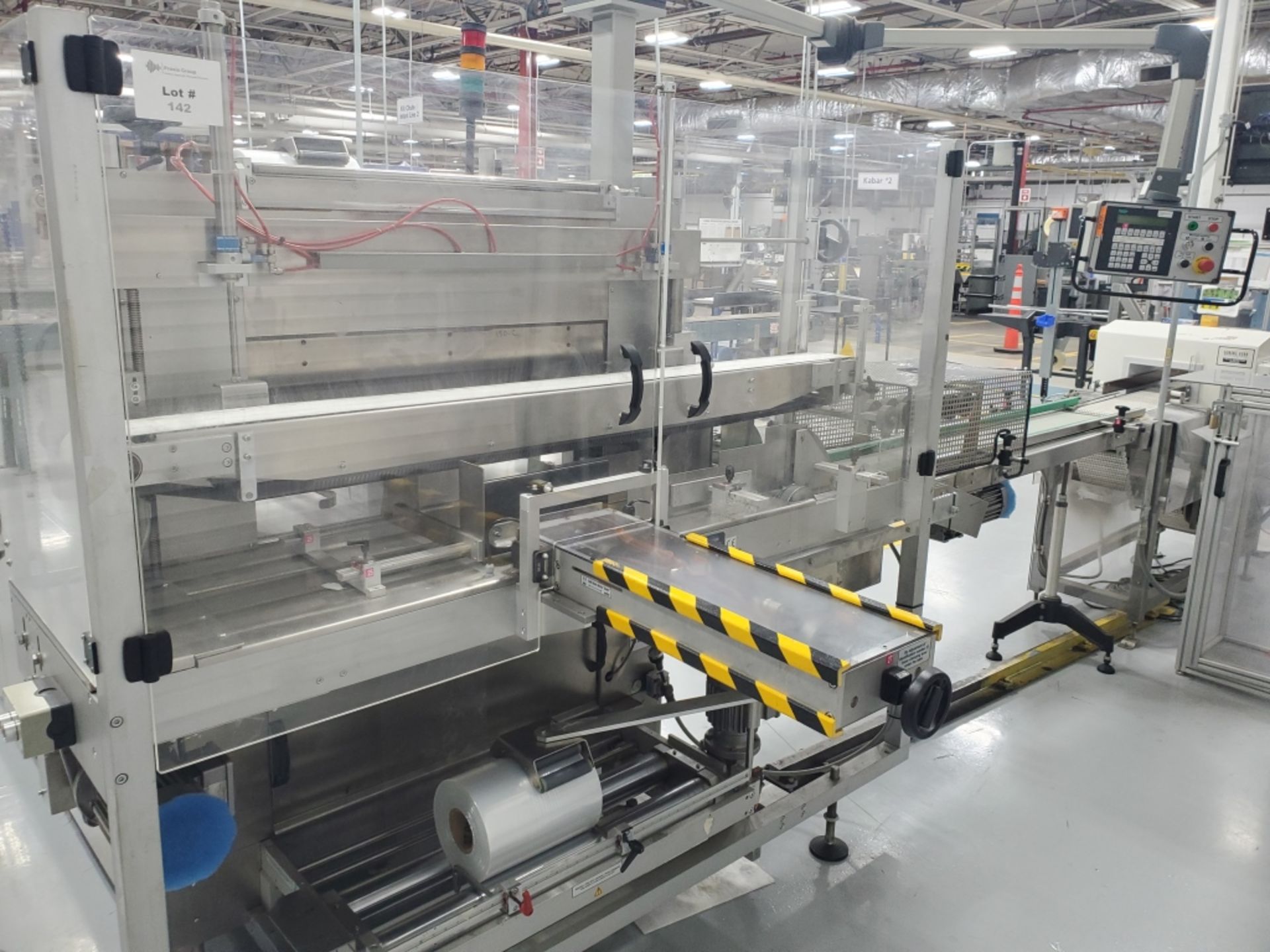 Pester PEWO-PACK 800 Bundling / Multipack Shrink Wrap Packaging Line sn 10183B 480V, 3ph, 60Hz - Image 3 of 7