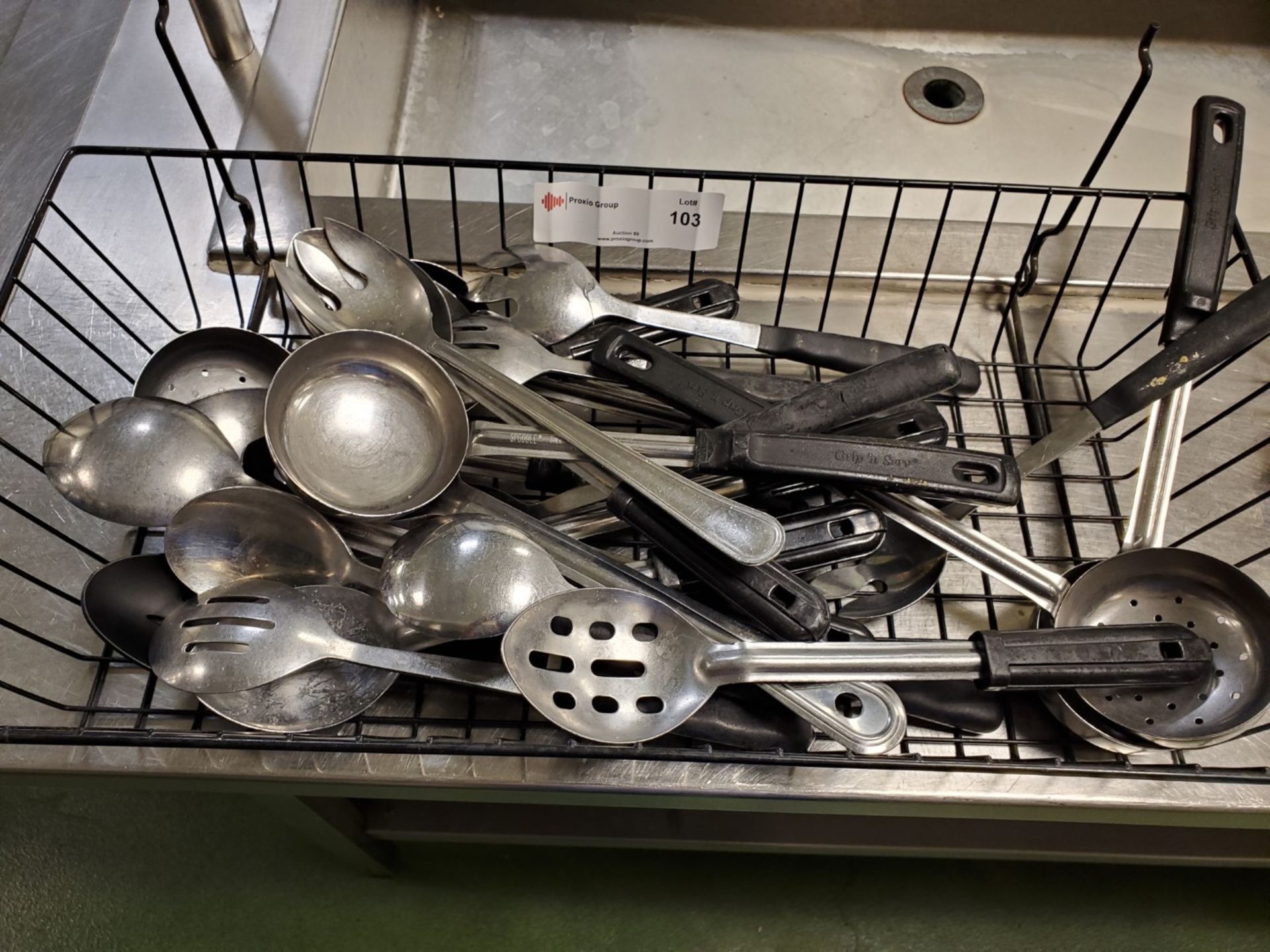 Lot of Miscellaneous Serving Spoons, ladles, etc.