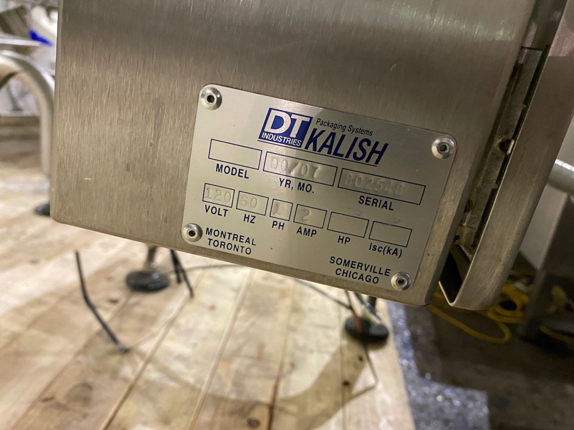 DT Industries Kalish Model 7140, 31' x 4" Conveyor - Image 17 of 17