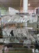 (1) Eagle 60" x 24" 6-Tier Castered Wire Rack & Contents