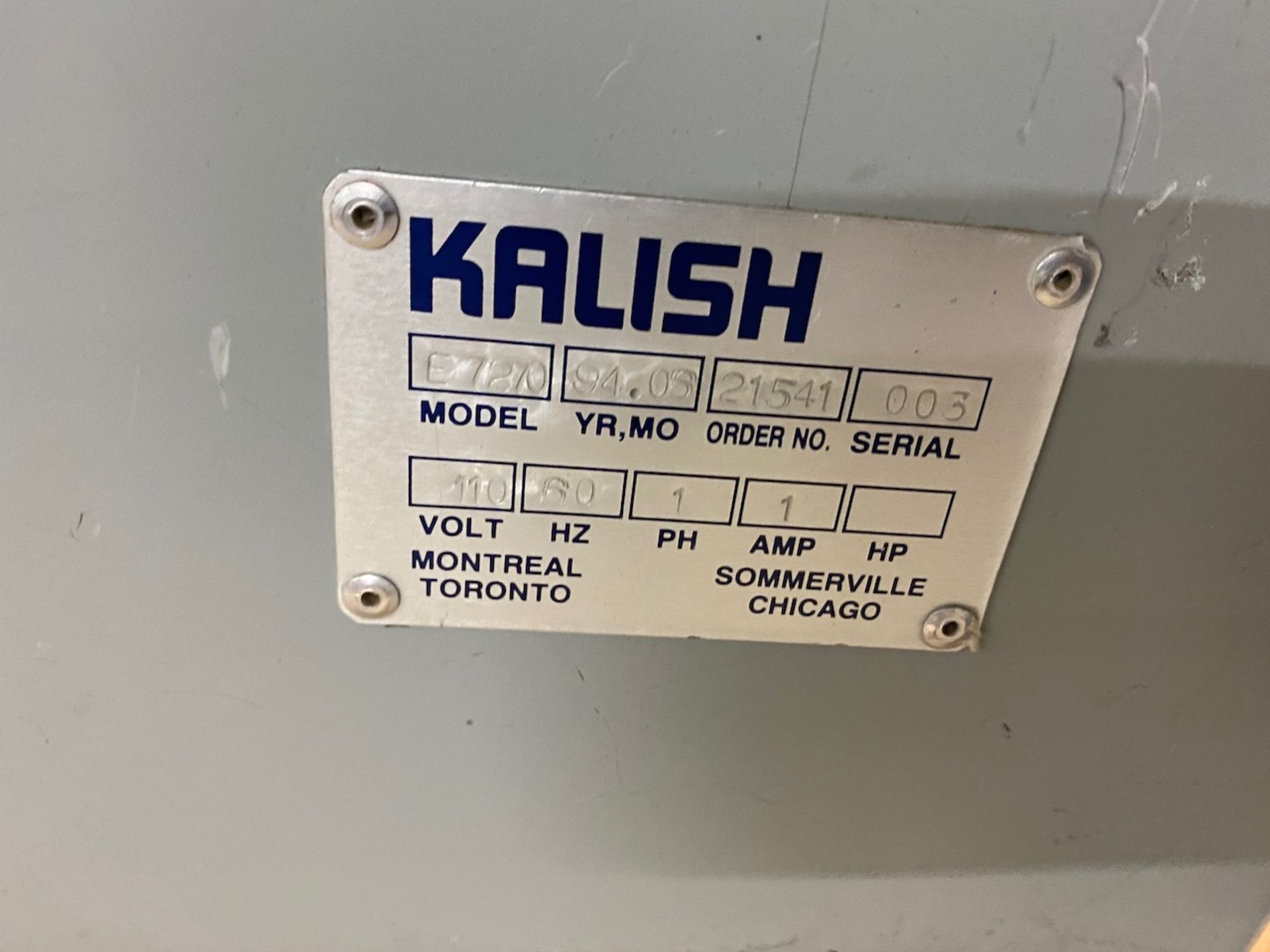 DT Industries Kalish Model 7140, 31' x 4" Conveyor - Image 4 of 17