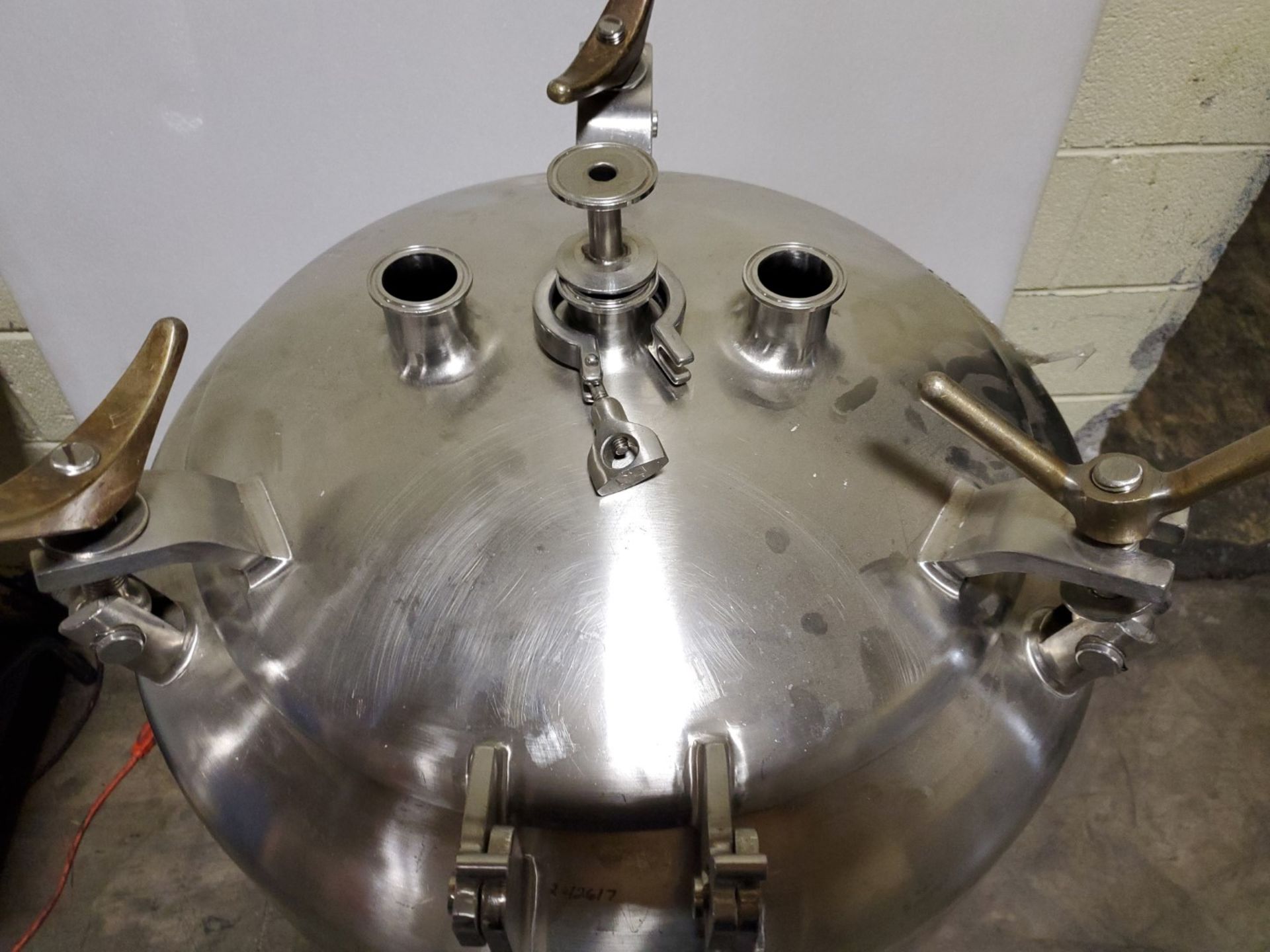 Letsch stainless steel pressure vessel 316L S/S - Image 4 of 6