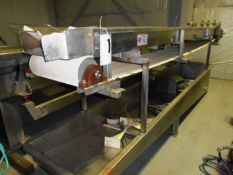 Franken dewatering conveyor, stainless steel construction