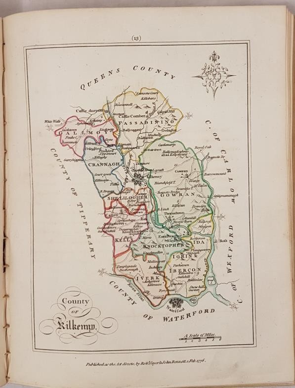 Bernard Scale. An Hibernian Atlas or General Description of The Kingdom of Ireland. Published - Image 4 of 6