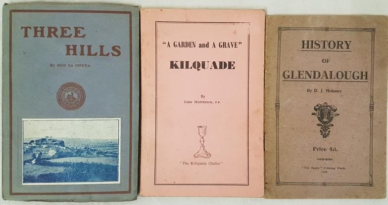 History of Glendalough by D. J. Moloney. The People Printing Works. 1926. Wrappers; Three Hills.