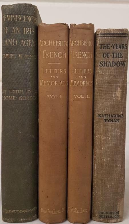 Reminiscences of an Irish Land Agent by Samuel Hussey. 1904; Richard Chenevix Trench Letters and - Image 3 of 3