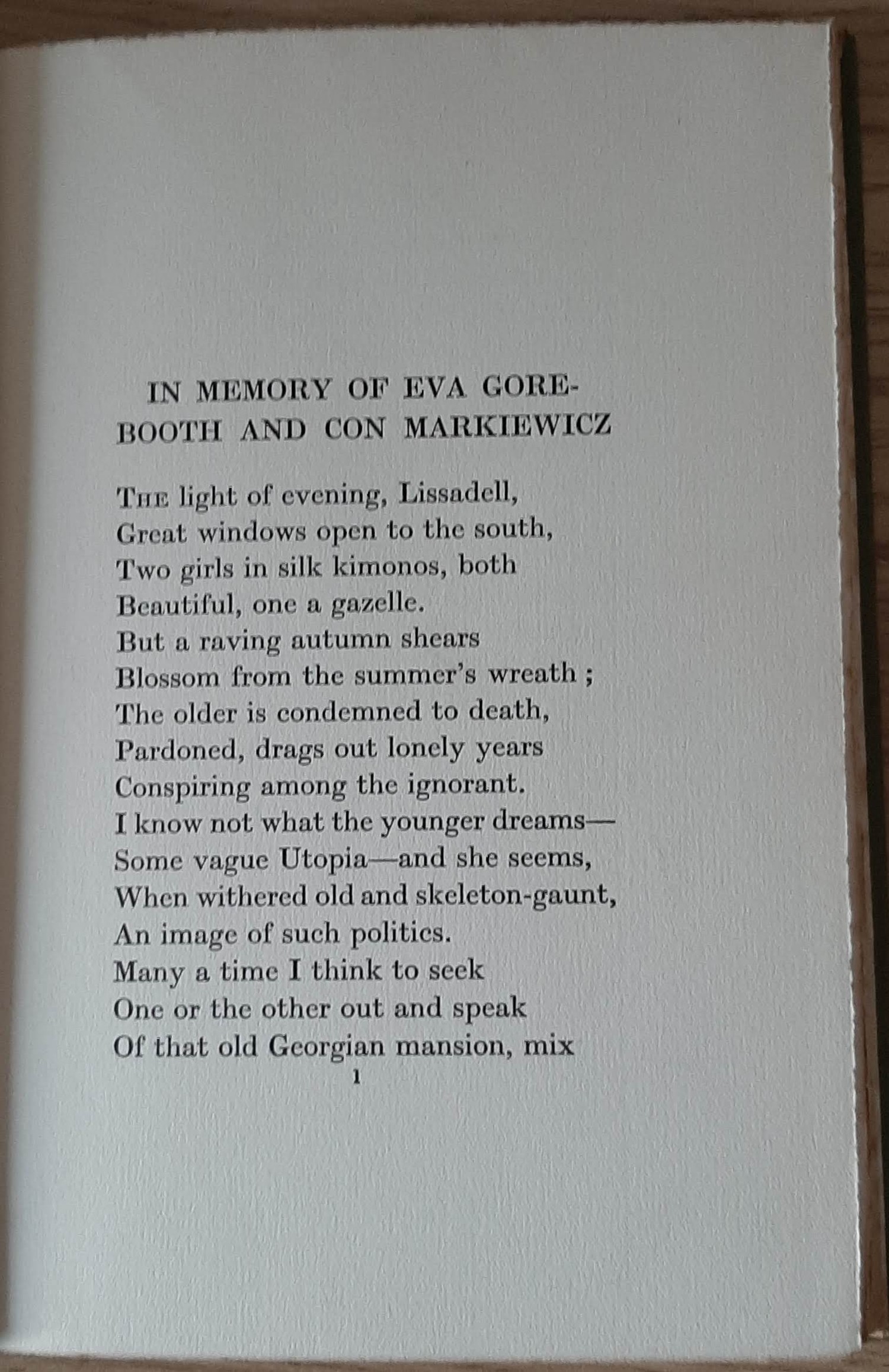 W.B. Yeats – The Winding Stairs and Other Poems (1933, 1st ed, 2nd impression). Intricate blind- - Image 4 of 4