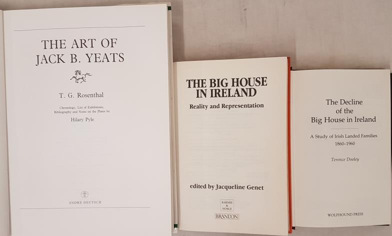 The Art of Jack B Yeats by T. G. Rosenthal. Large format; The Decline of the Big House in Ireland. - Image 2 of 2