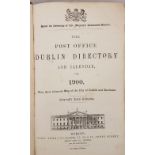 The New Post Office Dublin Directory and Calendar for 1900. Dublin 1900. Interesting GAA ephemera