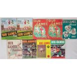 G.A.A. Our Games Annuals - 1958 (2), 1962, 1963, 1966 (2), 1973, 1975 & 1976 (9)