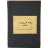 [MAP of IRELAND] London Atlas Map of Ireland. By Stanford. Showing provinces, counties, baronies,