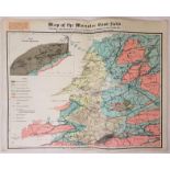 MUNSTER COAL FIELD. Coloured Map of the Munster Coal-Field. Produced by - The Commission of