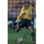 Thiery Henry ? limited edition art work no 40/50 + signed photo. This was created for the Impact