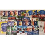F.A.I. Cup Final Programmes from 1990 to 2019 (c.40)