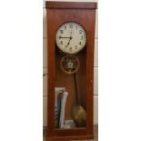 Oak Cased Master Clock