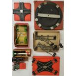 Collection of Hornby "0" Gauge Accessories - Tracks, Level Crossing, Rails, Signal Arm. etc. - 8