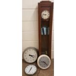 Telephone Rentals Master Clock and 3 Slaves