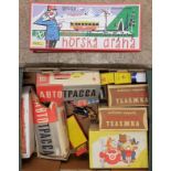 Box of Eastern European/Russian Model Railway Toys etc.