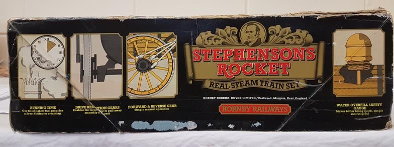 Hornby Stephenson Rocket Real Steam Trainset - boxed - Bild 3 aus 3