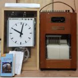 Time Recorder and a ZPA Pragotron Time Recorder