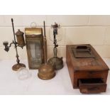 Cash Drawer, 3No. Tilly Lamps and 1No. Tilly Globe