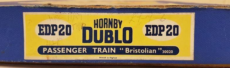 Hornby Duplo Electric Train Set - EDP 20 Passenger Train "Bristolian" 30020 - boxed - Image 3 of 3