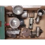 Box of Carbide Lamps
