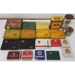 Collection of Vintage Cigarette Tins