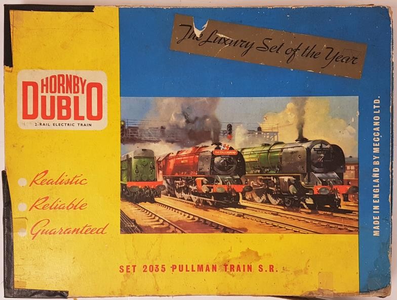 Hornby Duplo 2 Rail Electric Train Set 2035 Pullman Train S.R. - boxed - Image 2 of 2