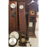 Collection of Master Clocks, Slave Clocks, etc. A/F