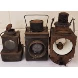 3No. Railway Lamps