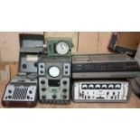 Webster Electronic Memory Machine, Cintel Cronometer and 3 other various instruments