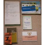 Preview of 1973 Accelerated CIÉ Rail Services, HeliRail flyers – 2x (not identical) Very rare