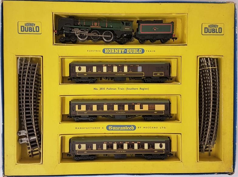 Hornby Duplo 2 Rail Electric Train Set 2035 Pullman Train S.R. - boxed