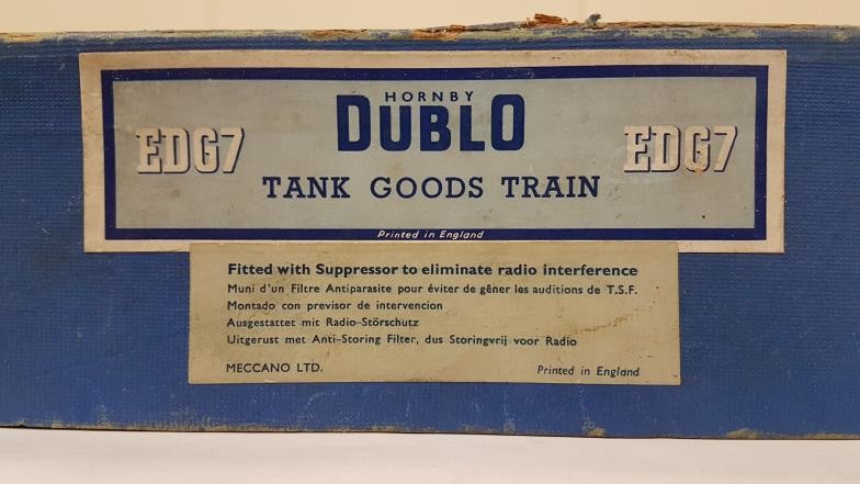 Hornby Duplo Electric Train Set EDG7 Tank Goods Train - boxed - Image 2 of 2